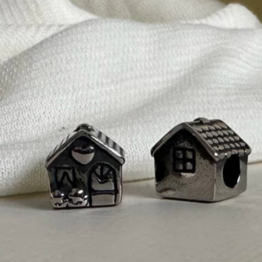Berloque Casa | Aço Inoxidável